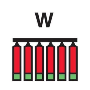 Fixed water fire extinguishing battery