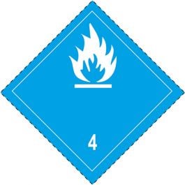 Class 4.3 Substances which, in contact with water, emit flammable gases – alternative