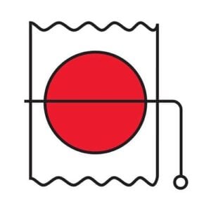 Fire damper in vent duct