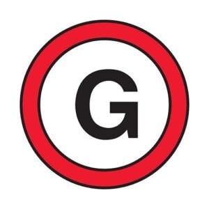 Emergency generator IMO Sign SIS048