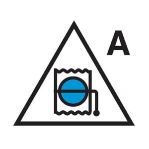 Remote control for fire dampers for accommodation IMO Sign
