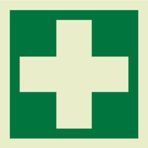 First Aid (Glow in the dark) IMO Sign