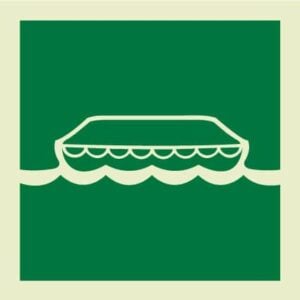 Lifeboat IMO Sign