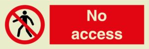 No access
