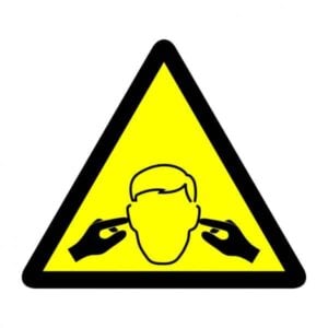 Noise symbol (Glow in the dark)