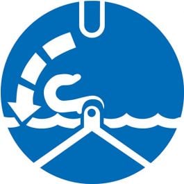 Release fallsIMO Sign