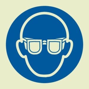 Safety glasses (Glow in the dark)