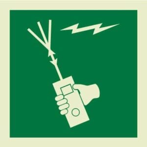 Survival craft portable radio